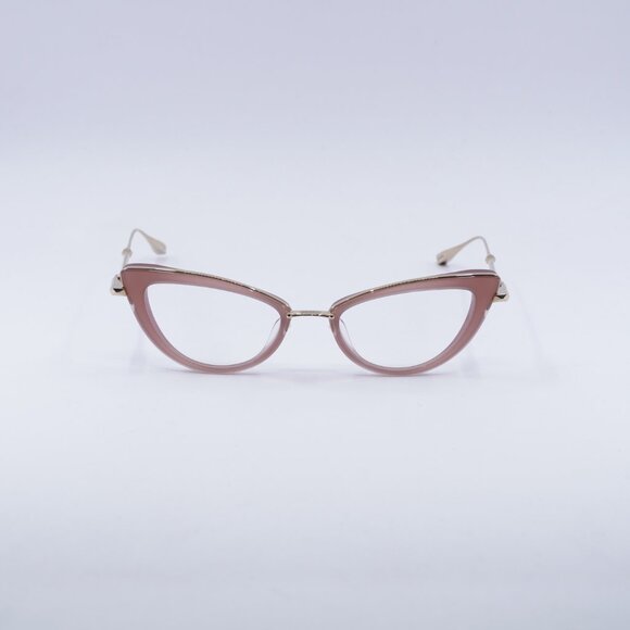 Valentino V-DAYDREAM VLX-123B Eyeglasses Pink/Gold 51mm Cat Eye Frame - Picture 4 of 11